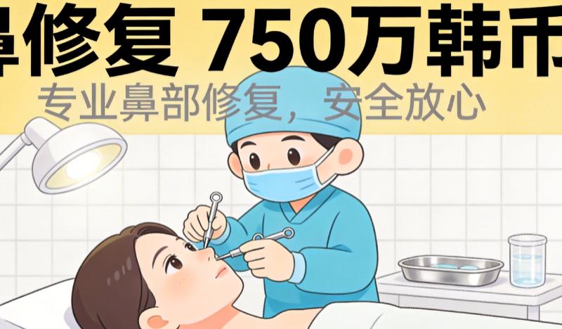 韓國隆鼻多少錢?韓國do鼻價格表和韓國鼻整形醫院公布,鼻修複750萬韓幣,假體隆鼻460萬韓幣插图2 韓國隆鼻多少錢?韓國do鼻價格表和韓國鼻整形醫院公布,鼻修複750萬韓幣,假體隆鼻460萬韓幣插图2