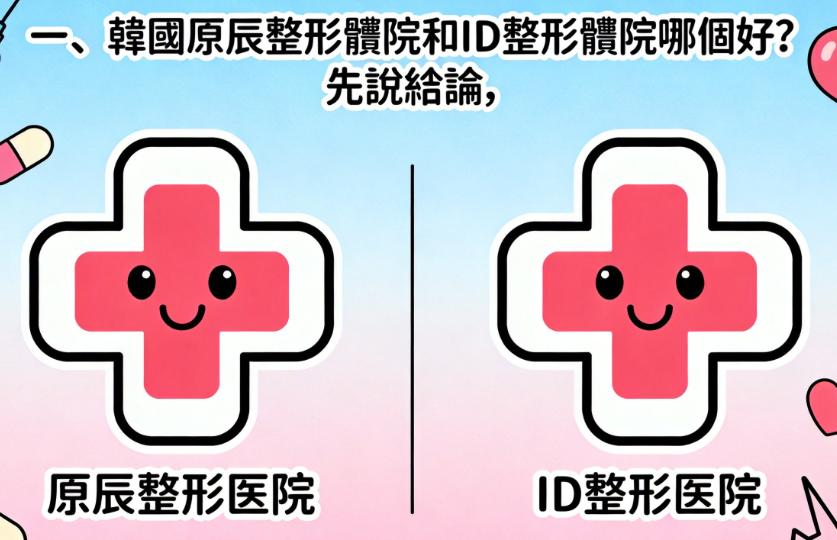 韓國原辰整形醫院和ID整形醫院哪個好?2025年深度對比:輪廓、眼鼻、費用全方位PK缩略图 韓國原辰整形醫院和ID整形醫院哪個好?
