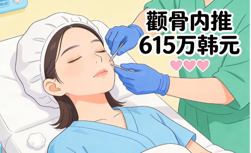 在韓國面部輪廓整形多少錢?顴骨內推615萬韓元,下頜角截骨750萬韓元,雙鄂手術1538萬韓元,揭祕原辰/菲斯萊茵等名院真實報價插图1 在韓國面部輪廓整形多少錢?顴骨內推615萬韓元,下頜角截骨750萬韓元,雙鄂手術1538萬韓元,揭祕原辰/菲斯萊茵等名院真實報價插图1